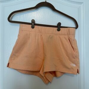 North Face Cotton Poly Blend Peach Shorts - size medium